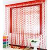 100*200cm Romantic Heart-shaped String Sheer Window Curtain for Living Room Bedroom