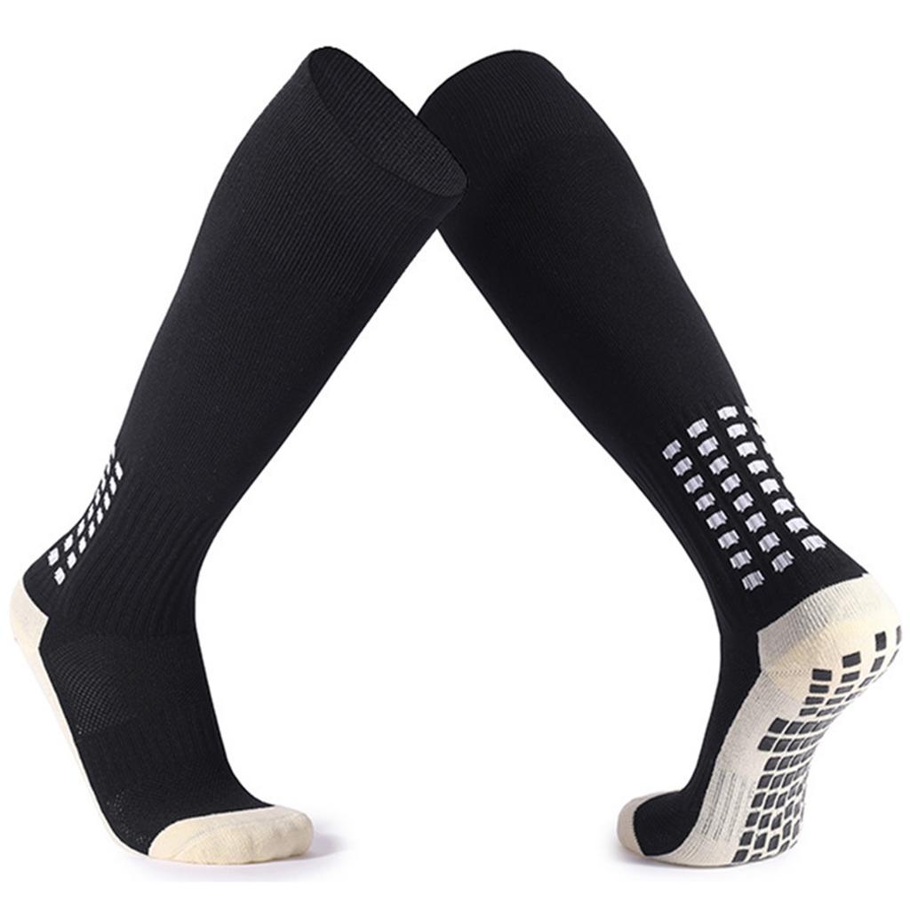 Mens Football Socks with Long Sleeves for Professional Competition Training Thickened Wear-resistant Adhesive Anti Slip Active