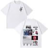 T-shirt Le Monde Chico Album PNL Rapper Francese Stampa Grafica T-shirt Uomo Donna Hip Hop Moda Manica Corta Gotico Punk T-shirt
