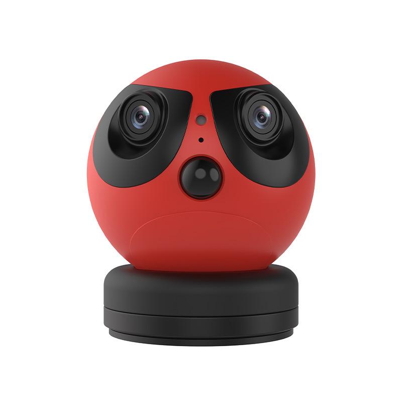 Wireless Dual-Lens Baby Monitor with Motion Detection & Alarm