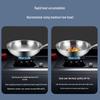 MAXCOOK Triple-Layer Steel Wok