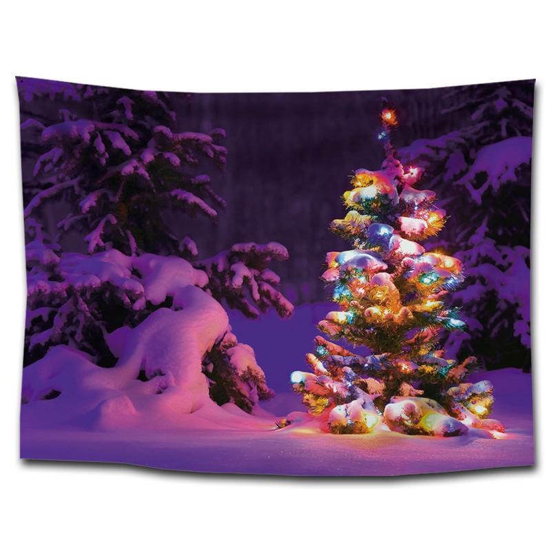 New Year's Store Hanging Cloth, Festive Trendy Brand Wall Cloth, Background Cloth, Bedroom Christmas Tapestry