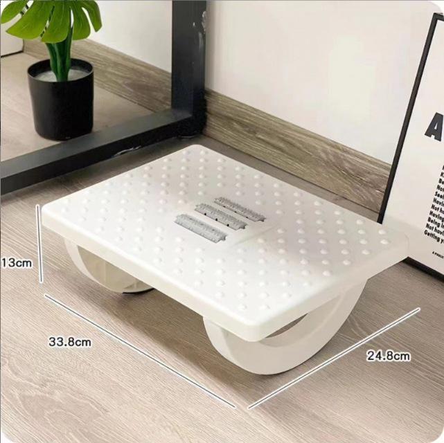 Ergonomic Rocking Office Footrest Device for Leg Comfort