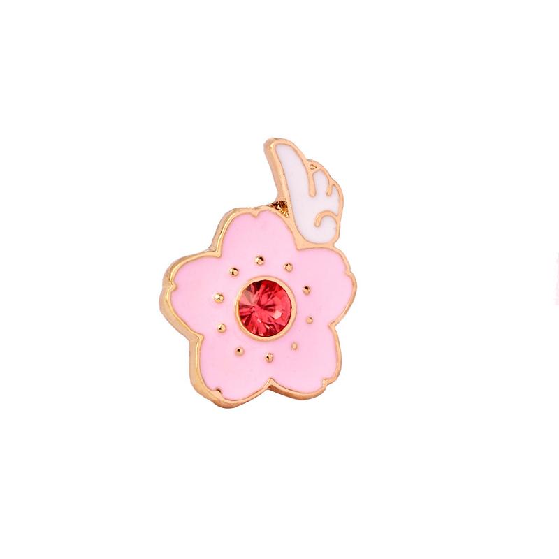 

Cardcaptor Sakura Магическая Книга Палочка Эмалевые Значки на Лацкан Розовый Автомобиль с Розой Брошь Значок на Сумку Классическая Анимация Ювелирные Изделия Подарок