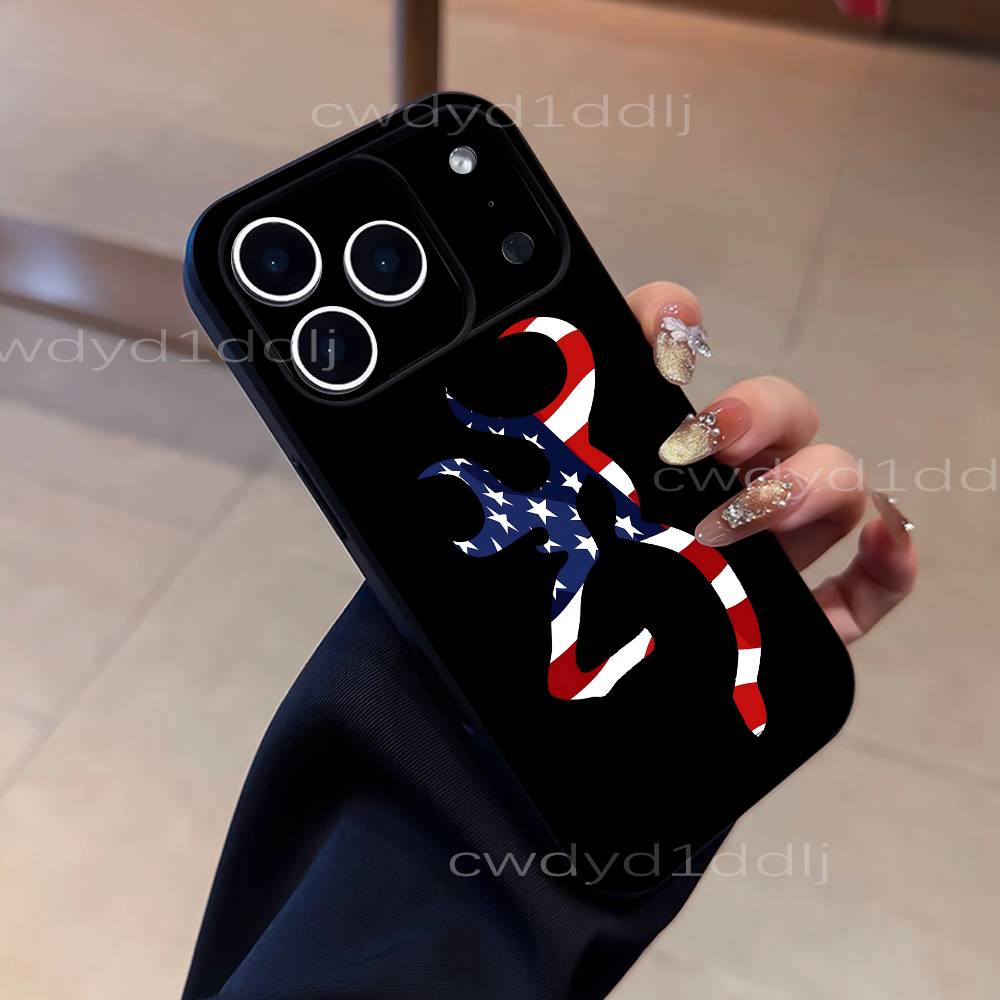 Cool B-BrowningS Phone Case For iPhone 17,16,15,11,12,14,13 Pro Max Mini XS,XR,7 Plus 16E Air Soft Covers Fundas
