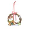 DIY Christmas Xmas Wreath Cute Santa Hanging Ornaments Christmas Tree Accessories  Window Props