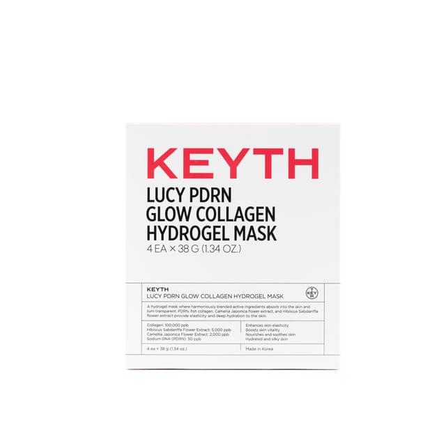KEYTH - Lucy PDRN Glow Collagen Hydrogel Mask Set 38g x 4 sheets