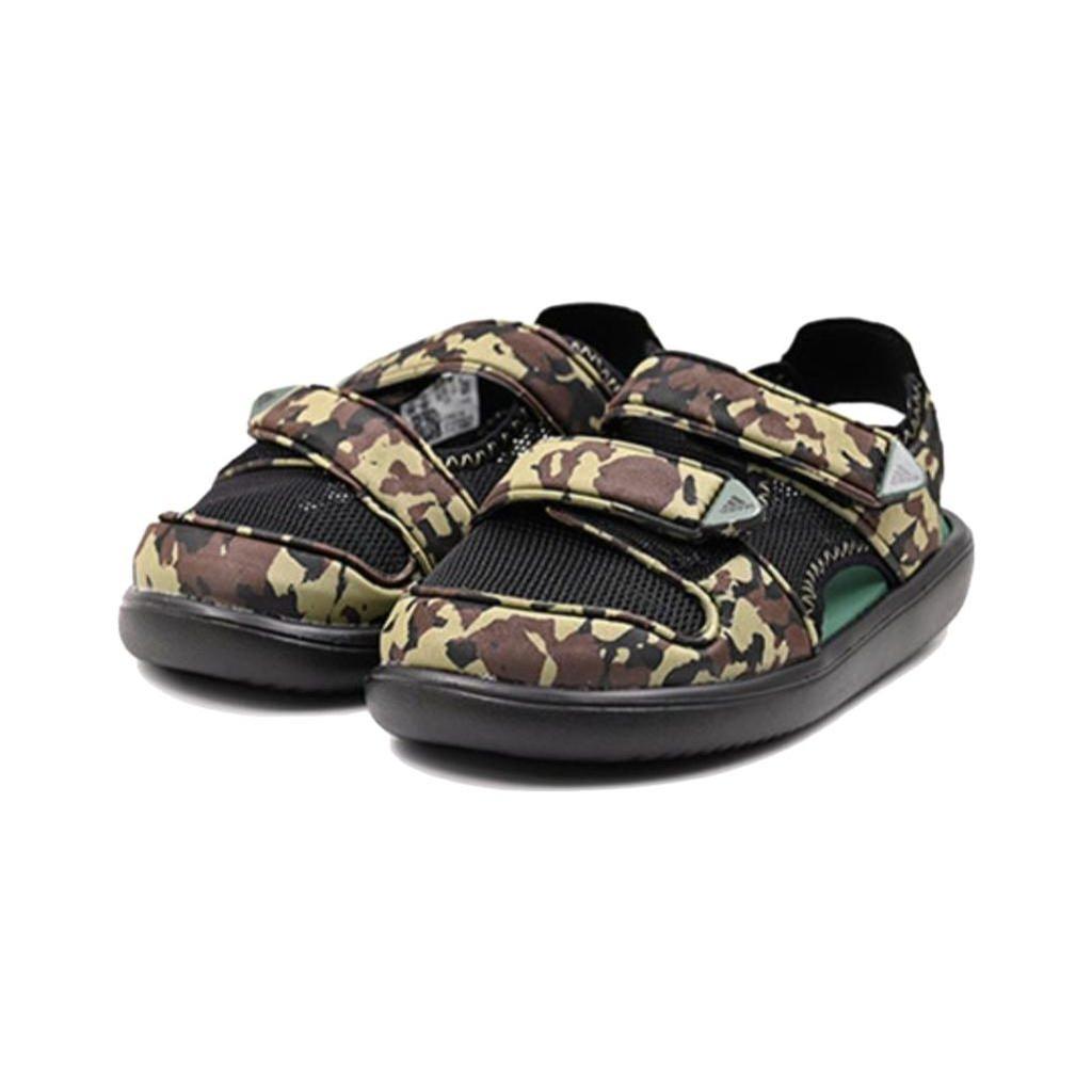 Adidas Water Sandal Ct C Children's Sandals Black Green Children Aged 3 7 Years Old HP6790