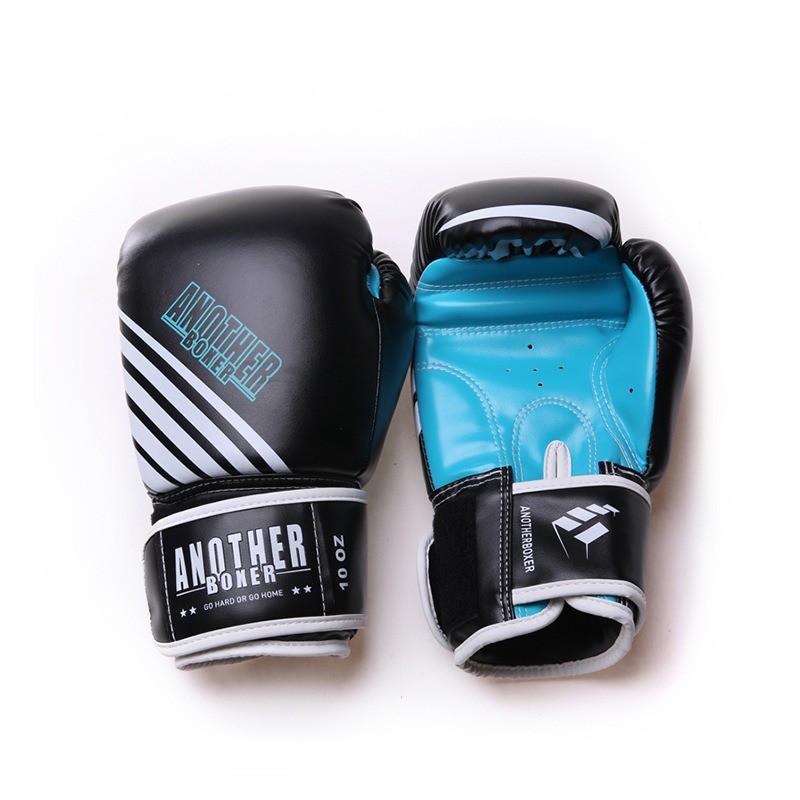 Kids Adult Boxing Gloves Muay Thai MMA Combat Training Punching Bag Gym Use 4oz-14oz