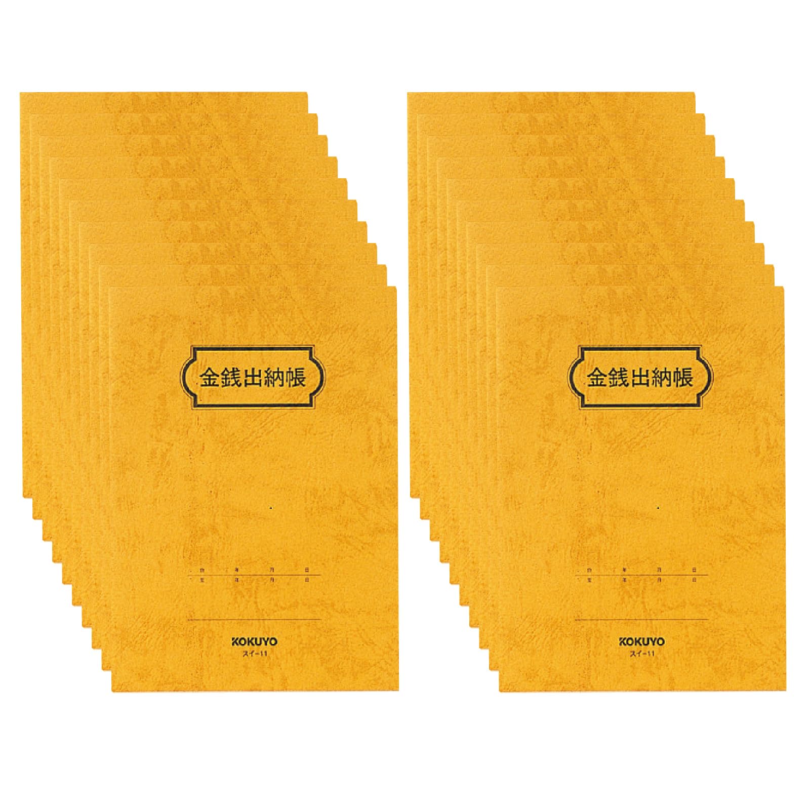 

Kokuyo Cash 20 B6 44 Set of Book, High-Quality Paper, Lines, Size, Sheets, 20, Sui-11X20