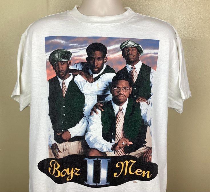 Vtg 1995 Boyz II Men Concert  90s Pop Hip Hop Music PA240 Unisex T-Shirt XXXL