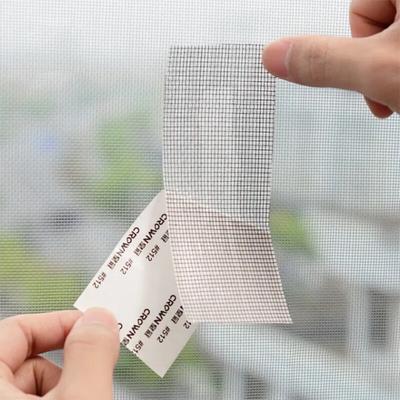2m Fenstergitter Reparaturband Selbstklebender Netzflicken Wasserdicht Anti-Mücken Netz Loch Reparatur Zuschuss-Set Netz Moskitonetz