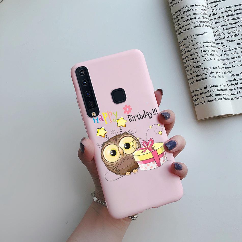 Flower Phone Case For Samsung A9 2018 A920 SM-A920F Back Cover Silicone Painted Soft Fundas for Samsung Galaxy A9 A 9 2018 Cases
