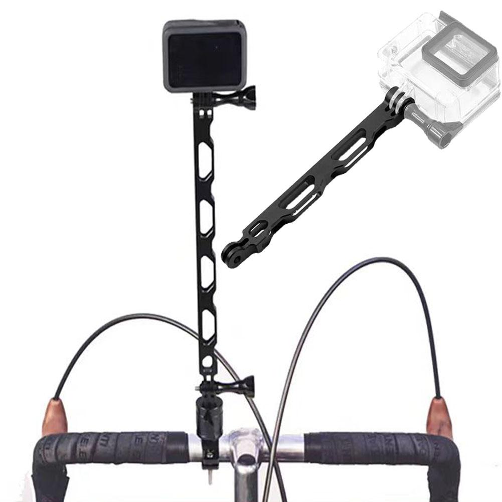 For Gopro Extension Rod Bracket Mount for Insta360 X4 Helmet Aluminum Alloy Extension Arm Motorcycle Action Camera Accessories