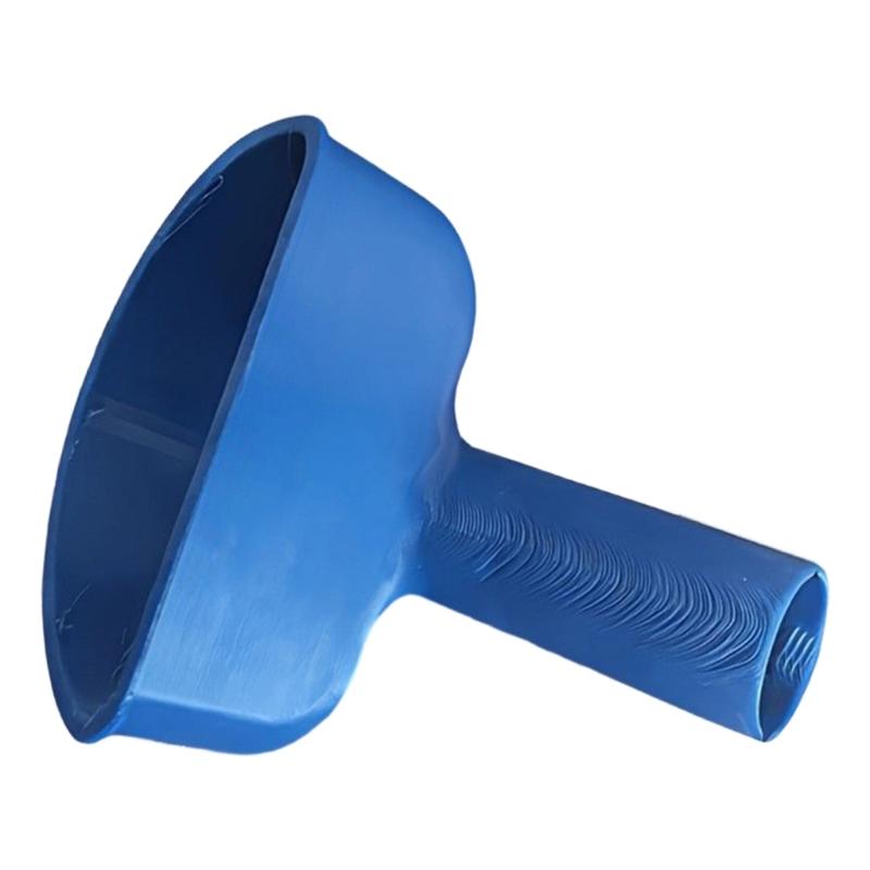 Campers Water Refill Funnel Plastic Water Inlets Funnel with Oversize Wide Mouth For Outdoor Enthusiasts синий