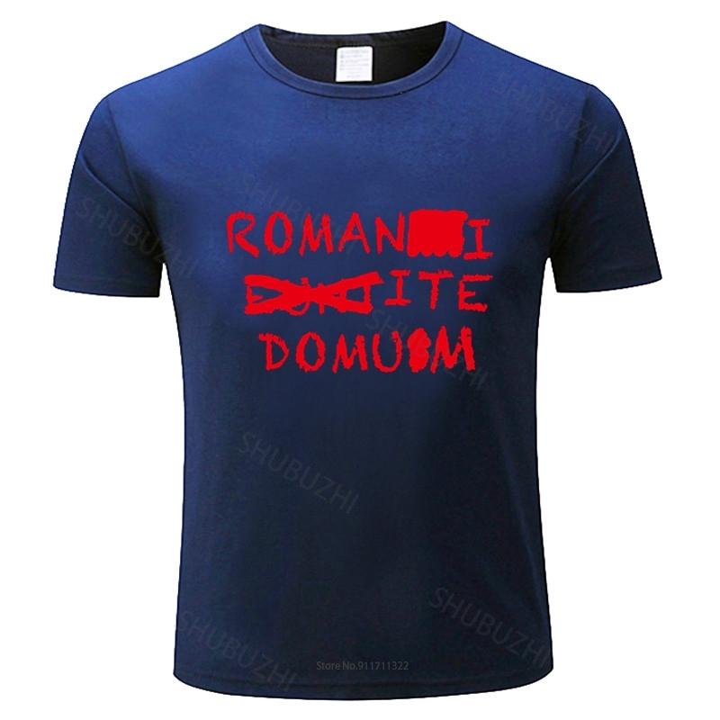 Cotton Tshirt for Boys Brand T Shirt Mens Loose Romans Go Home Romani Ite Domum T-Shirt Romanes Eunt Domus Brian