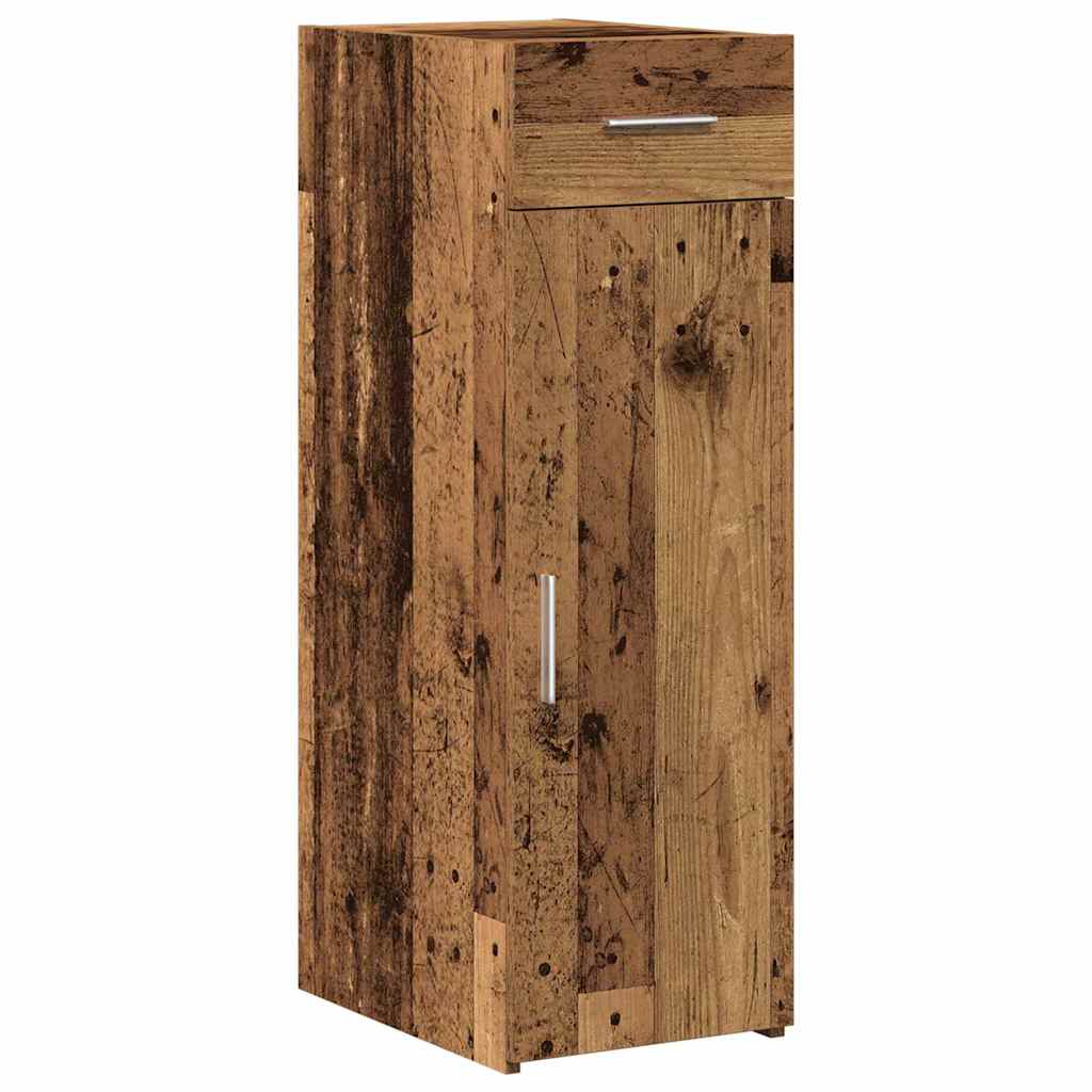 Sideboard with Drawers Reclaimed Wood Look 30 x 42.5 x 93 cm