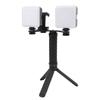 Mobile Photography Fill Light 5600K 840LX Handheld Phone Fill Light with Adjustable Phone Holder for Skin Care Food Dental