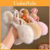 Winter Childrens Horse Cartoon Hair Band With Plush Material For Girls And Babies