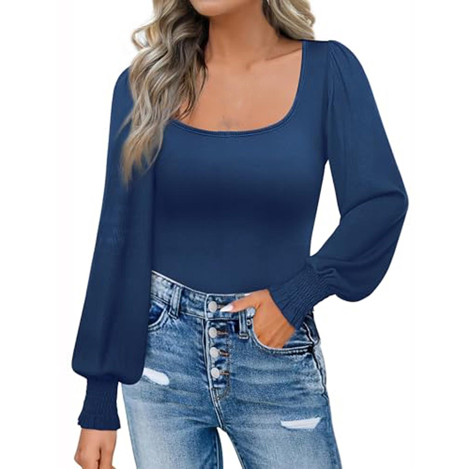 Женская мода свитшот с круглым вырезом — фото 4