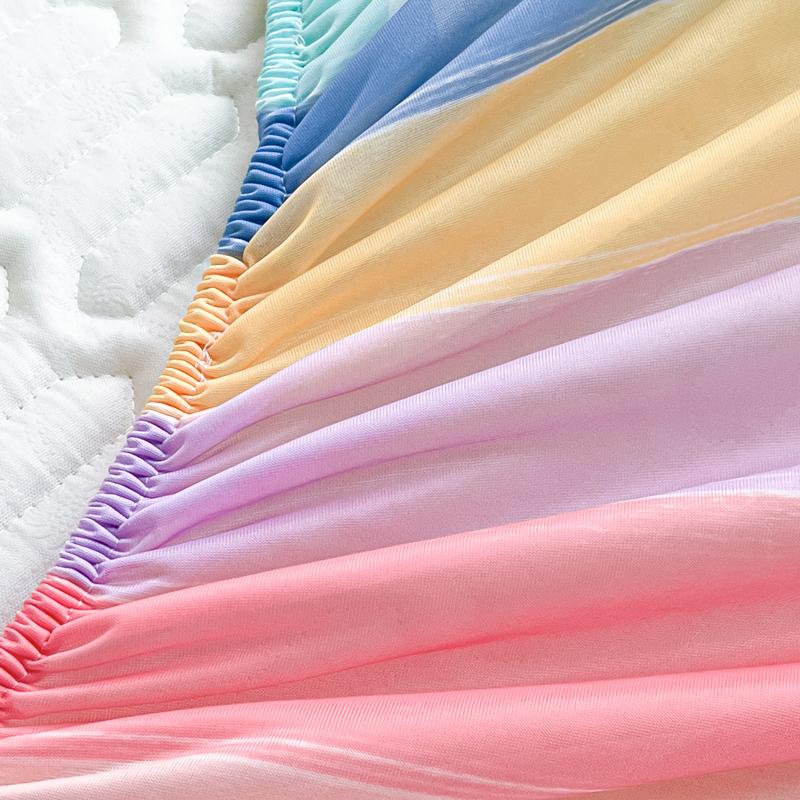 Bonenjoy Summer Mattress Cover Cooling Feel Bedspread Quilted Bed Cover Queen Size Bedsheet Fundas De Colchón (No Pillowcase)