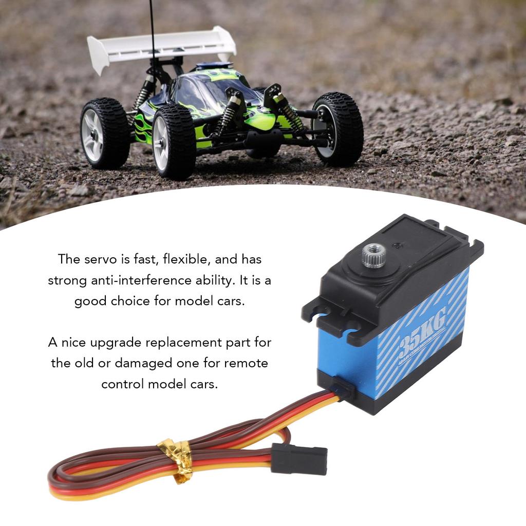 RC Winch Servo RC Winch Servo Water Resistant for 1/10 RC Crawler Car Ship Robot Model Upgrades Parts RC Robot Winch Servo