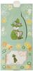 Moomin Towel Handkerchief 28501001 14cm W X 14cm H X 3cm D Women's (Packaged) (28501001C) Green, Approx.