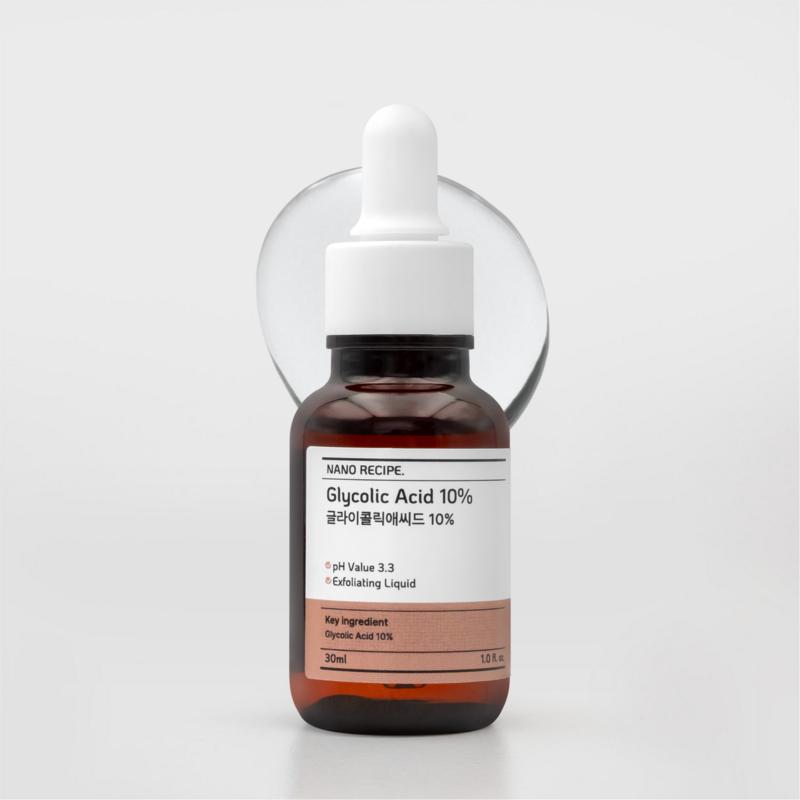 Nano Recipe AHA Glycolic Acid 10%, 1 pcs, 30ml