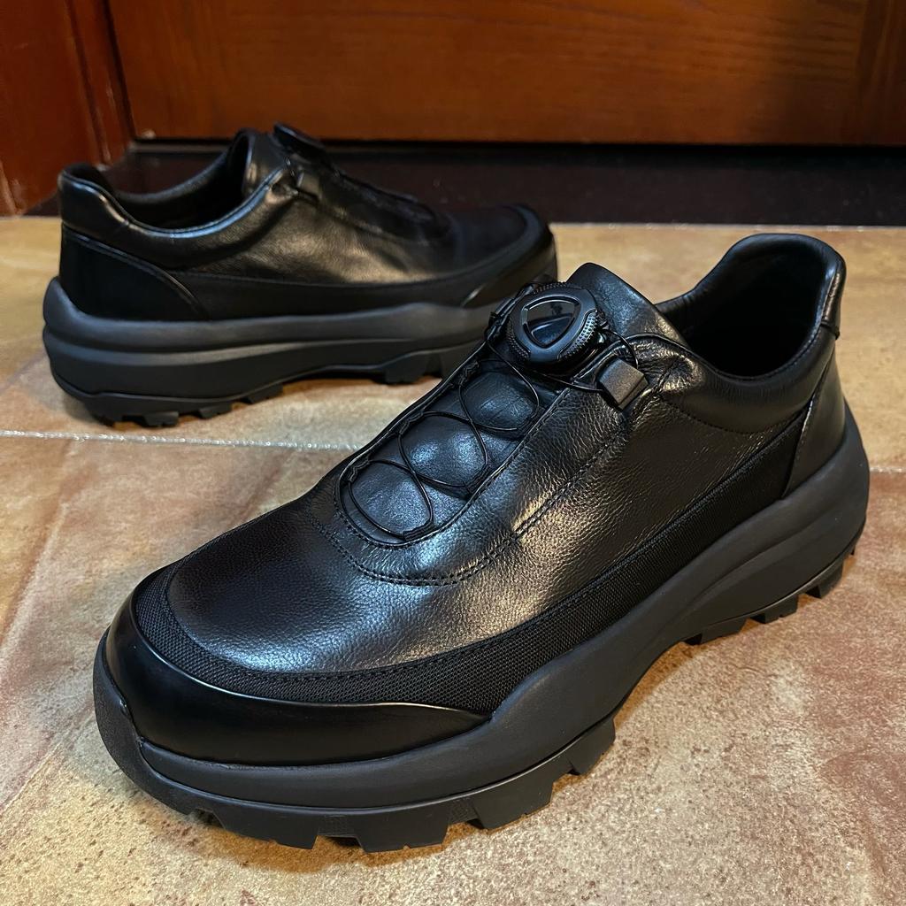 Mocassini da uomo in vera pelle Scarpe casual Comode Slip-on Tomaia in pelle morbida traspirante Fodera in pelle 38-44