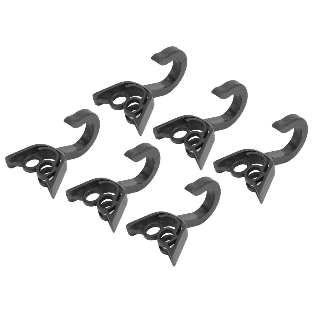 50 Stück Outdoor Camping Haken Multifunktionale Winddichte Rutschfeste Zelt Haken für Rucksack Flasche Pfeife
