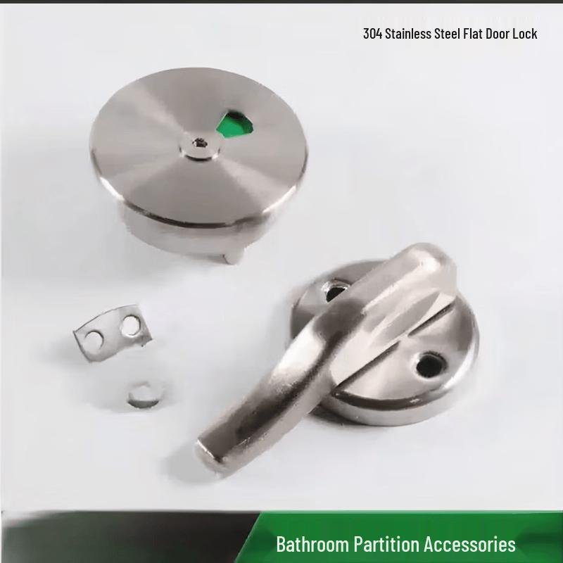 Aodelo 304 Stainless Steel Restroom Partition Indicator Lock