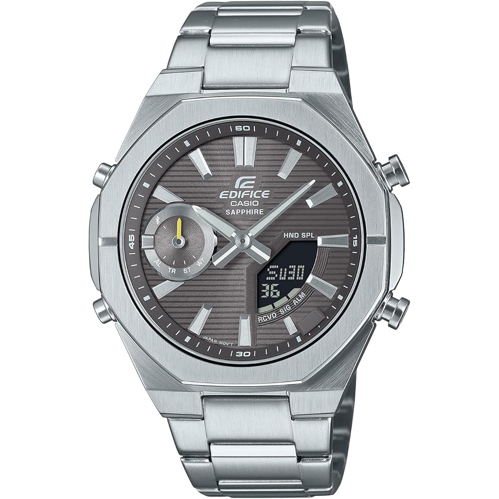 Casio Edifice ECB-S10YD-8AJF Bluetooth Men s Watch Gray Sapphire Glass