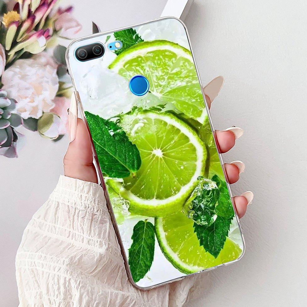 Clear For Honor 9 Lite Case Cute Cat Fashion Flowers Funny Painted Back Cover For Honor 9Lite Phone Case LLD-L21 LLD-L31 LLD-L11