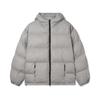 Apostrophe Comma Square Puffer Hooded Jacket_Gray