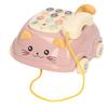 Baby Phone Toddlers Musical Toy Pretend Phone Call Toy Car Bilingual Story NaMachine Kitty Shape for Enlightment