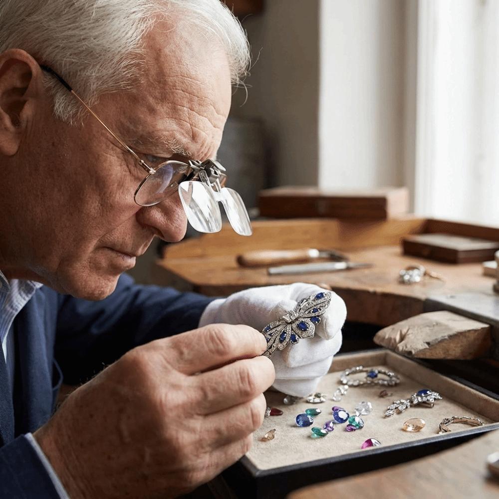 Detachable Clip-on Magnifying Glass Acrylic Optical Lens Flip Up Spectacles  Low Vision