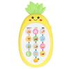 Baby Handy Beißring Weiches Silikon Licht Musik Frühe Bildung Lernhandy Spielzeug Gelb
