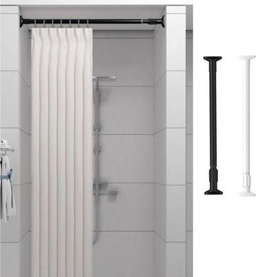 Multipurpose Adjustable Tension Curtain Rod Heavy-Duty Stainless Steel Towel Rack No-Drill Extendable Clothing Rod Window