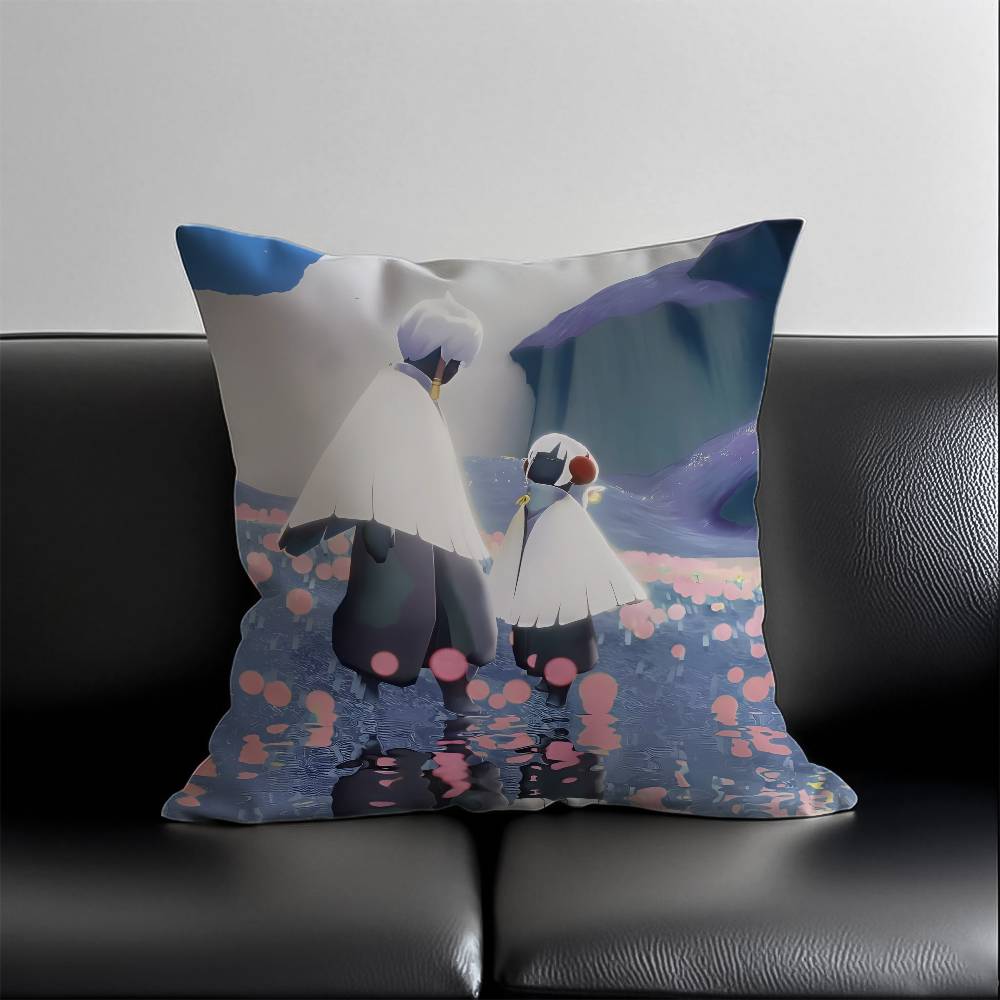 Sweet Games Sky Children Of The Light Pillow Case Pattern Printing Pillowcase Living Room Sofa Cushion Cover Bedroom Room Decor