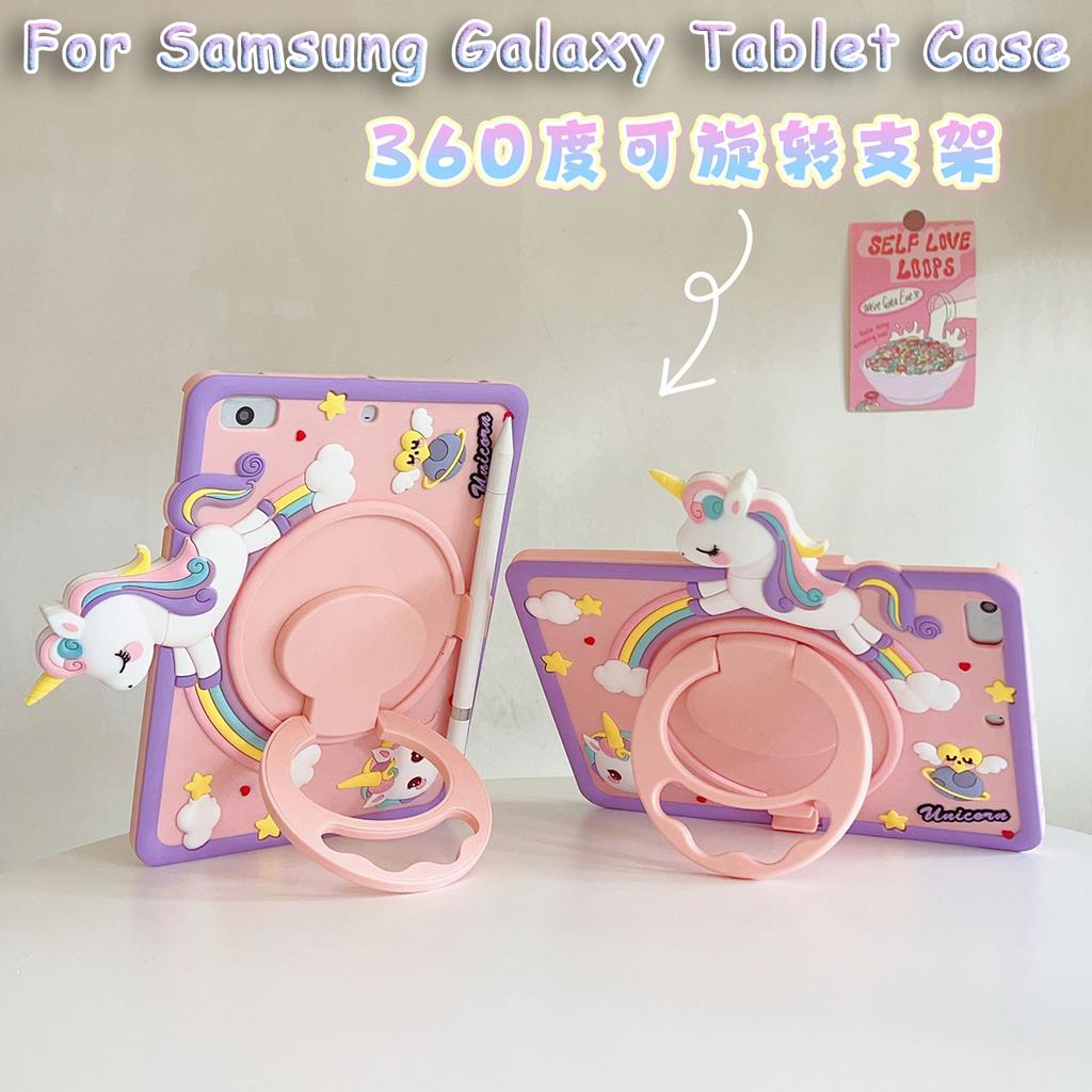 Kids Case for Samsung Galaxy Tab A9 A11 8.7inch A9 Plus A11 Plus 11" Tablet Cover Tab A7 Lite T220 A8 X200 3D Cartoon Stand Case