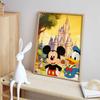 Disney Mickey Mouse Donald Duck diamond painting mosaic art kit 5D handmade diy gift home decoration