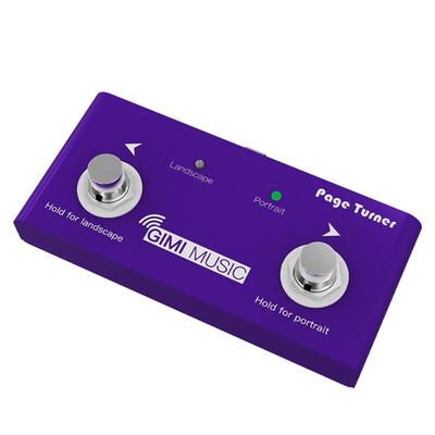GIMI Color Page a Foot Pedal for Turning Music Loop Station Assists with Tuning and Replaces All Forward and Back Buttons Turner, Sheets, Pedal,
