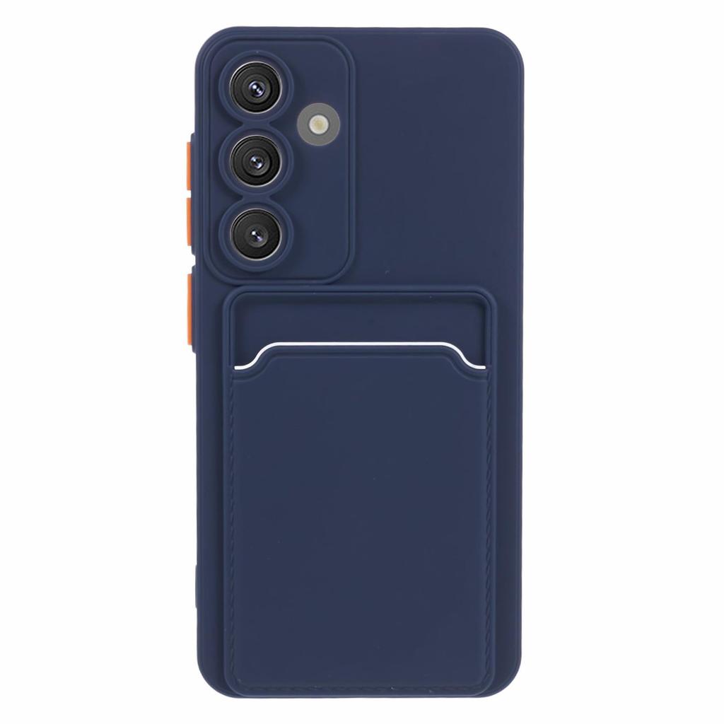 Pro Samsung Galaxy A55 5G Pouzdro Slot na karty Proti poškrábání Měkký TPU Zadní kryt telefonu