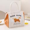 Cartoon Lunch Bag Bento Tote Pouch large-capacity lunch bag Women Cute Print Cooler Insulated Bag thick aluminum foil Handbag
