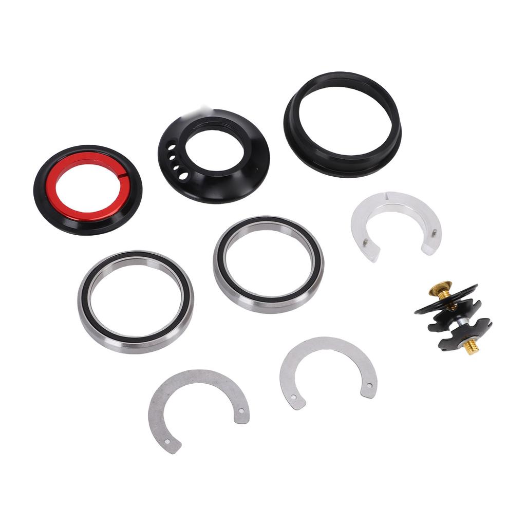 Bike Hidden Headset for IS52 28.6mm Straight Steerer Upper and ZS56 40mm Tapered Steerer Lower with 6.5mm Compression Ring