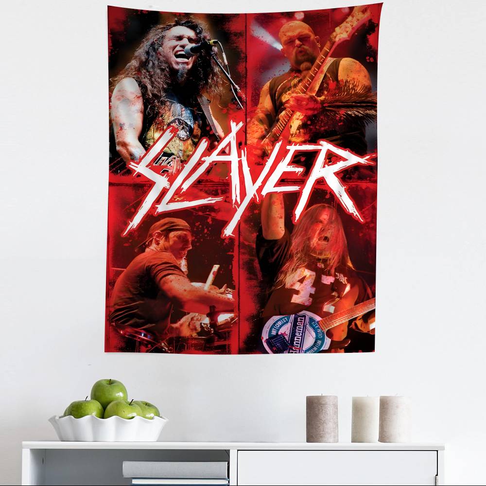 Slayer Heavy Metal Rock Band Άλμπουμ Ταπετσαρία Εκτύπωση Τέχνης Επιστημονικής Φαντασίας Δωμάτιο Διακόσμηση Σπιτιού Διακόσμηση Σπιτιού