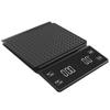 3kg Max Weigh USB Digital Coffee Scale with Timer, High Accuracy 0.1g Measurement, LED Screen, Kitchen Scale