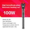 Fish Tank Electric Heating Rod Explosion Proof Glass Digital Display Heater Turtle Aquarium Automatic Thermostat