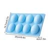 Silicone world DIY Easter Chocolate Egg Silicone Mold Nonstick Cake Decorating Baking Candy Mold Silicone 3D Mold Kitchen Gadget