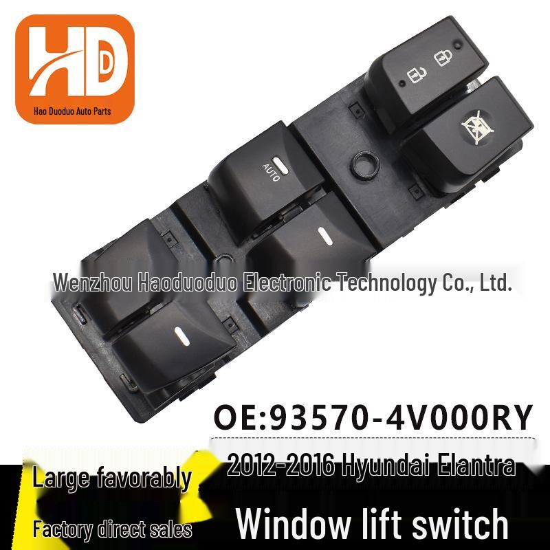 Hyundai Elantra Window Lifter Switch 93570-4V000RY